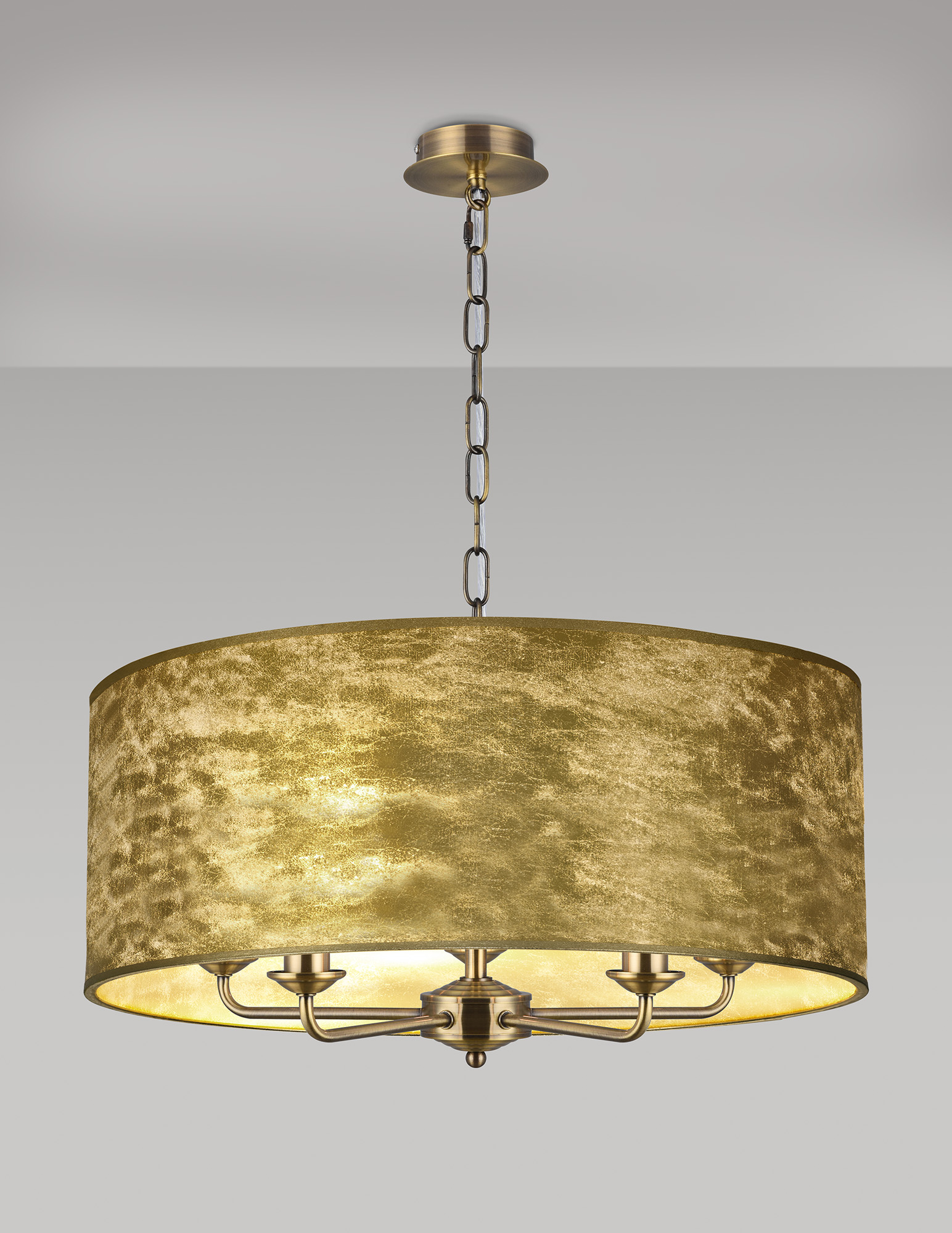 Banyan AB GL Ceiling Lights Deco Multi Arm Fittings